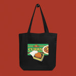 Load image into Gallery viewer, Curry Heart Tote Bag - Ni De Mama Chinese - Inspired Clothing | Black ,
