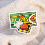 Load image into Gallery viewer, Curry Heart Vinyl Sticker - Ni De Mama Chinese - Inspired Clothing | ,
