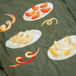 Load image into Gallery viewer, Cut Fruit Sweatshirt / Sample (Final Sale) - Ni De Mama Chinese - Inspired Clothing | Olive Green , M
