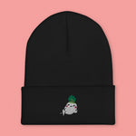 Load image into Gallery viewer, Seductive Daikon Radish Embroidered Beanie
