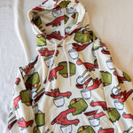 Load image into Gallery viewer, Dim Sum Pattern Hoodie / Sample (Final Sale) - Ni De Mama Chinese - Inspired Clothing | Off White , L
