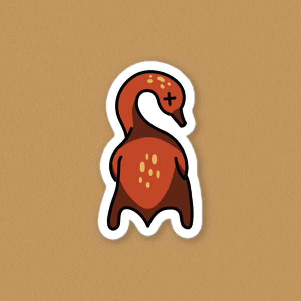 Roasted Duck Vinyl Sticker