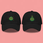 Load image into Gallery viewer, Durian Embroidered Cap - Ni De Mama Chinese - Inspired Clothing | Durian Lover , Black
