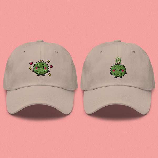 Durian Embroidered Cap - Ni De Mama Chinese - Inspired Clothing | Durian Lover , Canvas