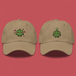 Load image into Gallery viewer, Durian Embroidered Cap - Ni De Mama Chinese - Inspired Clothing | Durian Lover , Khaki
