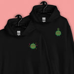 Load image into Gallery viewer, Durian Embroidered Hoodie - Ni De Mama Chinese - Inspired Clothing | Durian Lover , Black
