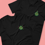 Load image into Gallery viewer, Durian Embroidered T-Shirt - Ni De Mama Chinese - Inspired Clothing | Durian Lover , Black
