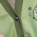Load image into Gallery viewer, Durian Knit Cardigan / Sample (Final Sale) - Ni De Mama Chinese - Inspired Clothing | Green , L
