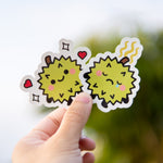 Load image into Gallery viewer, Durian Vinyl Sticker - Ni De Mama Chinese - Inspired Clothing | Durian Hater ,
