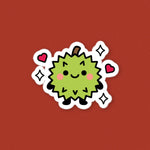 Load image into Gallery viewer, Durian Vinyl Sticker - Ni De Mama Chinese - Inspired Clothing | Durian Lover ,
