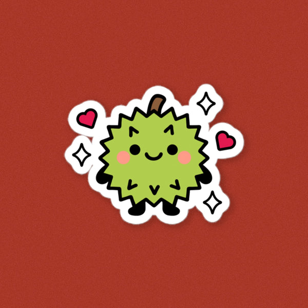 Durian Vinyl Sticker - Ni De Mama Chinese - Inspired Clothing | Durian Lover ,