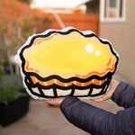 Load image into Gallery viewer, Egg Tart Plush Pillow - Ni De Mama Chinese - Inspired Clothing | ,

