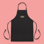 Load image into Gallery viewer, 沒事 Embroidered Apron - Ni De Mama Chinese - Inspired Clothing | Black ,
