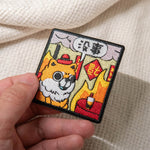 Load image into Gallery viewer, 沒事 Embroidered Patch - Ni De Mama Chinese - Inspired Clothing | ,

