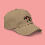 Load image into Gallery viewer, Flower Bridge Embroidered Cap - Ni De Mama Chinese Clothing
