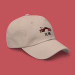 Load image into Gallery viewer, Flower Bridge Embroidered Cap - Ni De Mama Chinese Clothing
