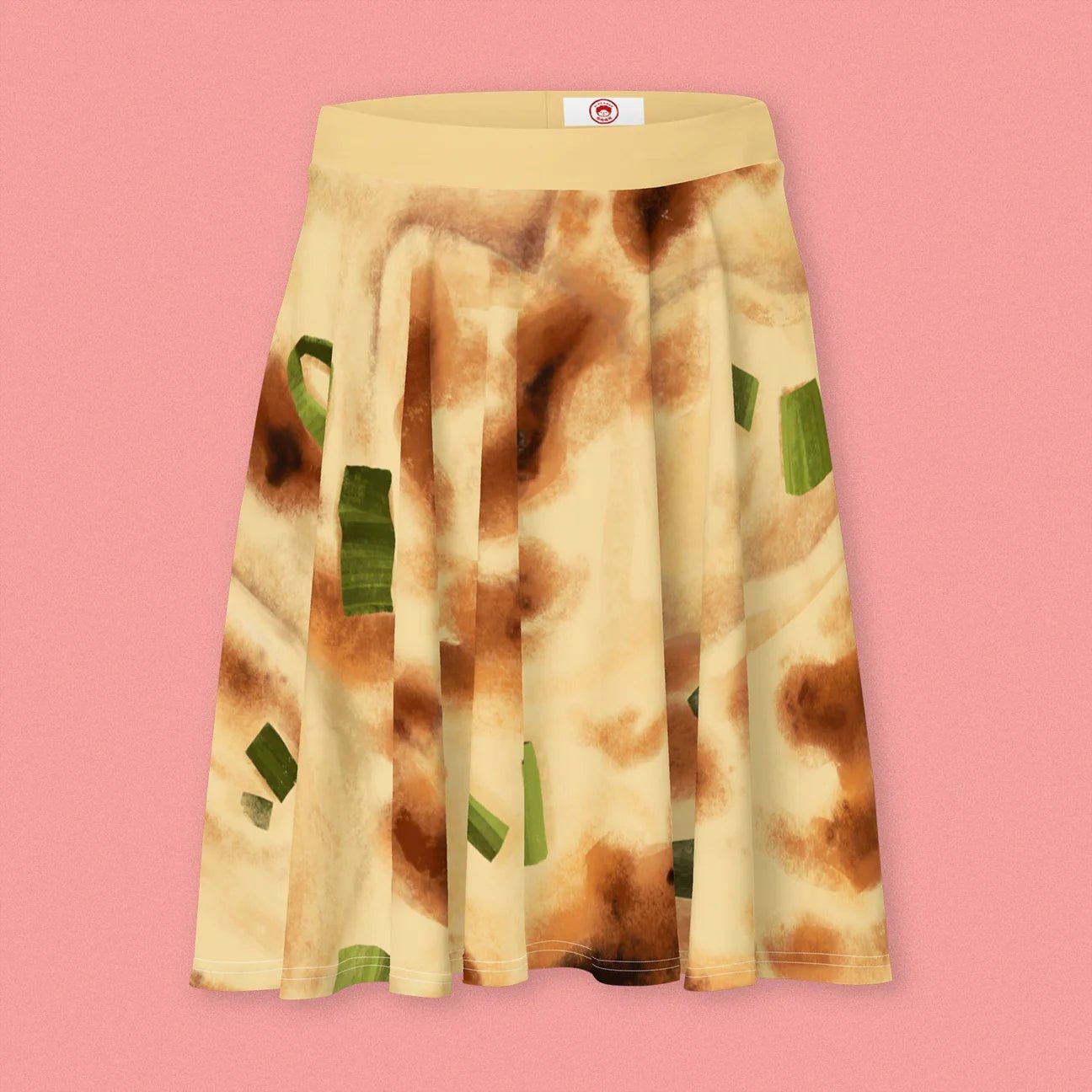 Green Onion Pancake Skirt / Overstock (Final Sale) - Ni De Mama Chinese - Inspired Clothing | XS ,