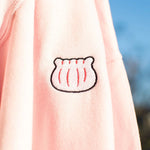 Load image into Gallery viewer, Har Gow Embroidered Sweatshirt / Overstock (Final Sale) - Ni De Mama Chinese - Inspired Clothing | Soft Pink , S
