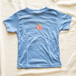 Haw Flakes Toddler T-Shirt / Sample (Final Sale) - Ni De Mama Chinese - Inspired Clothing | Heather Blue , 3T