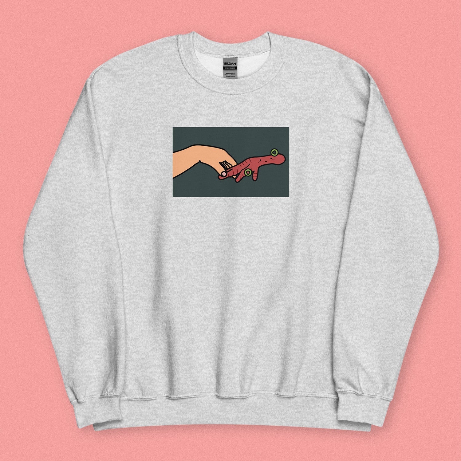 Holding Space Sweatshirt - Limited Edition - Ni De Mama Chinese - Inspired Clothing | Heather Ash , S