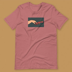 Holding Space T-Shirt - Limited Edition - Ni De Mama Chinese - Inspired Clothing | Mauve , S