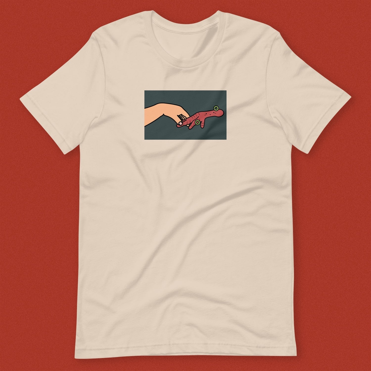 Holding Space T-Shirt - Limited Edition - Ni De Mama Chinese - Inspired Clothing | Soft Cream , S