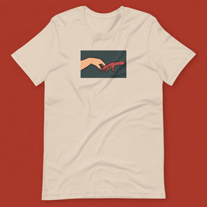 Holding Space T-Shirt - Limited Edition - Ni De Mama Chinese - Inspired Clothing | Soft Cream , S