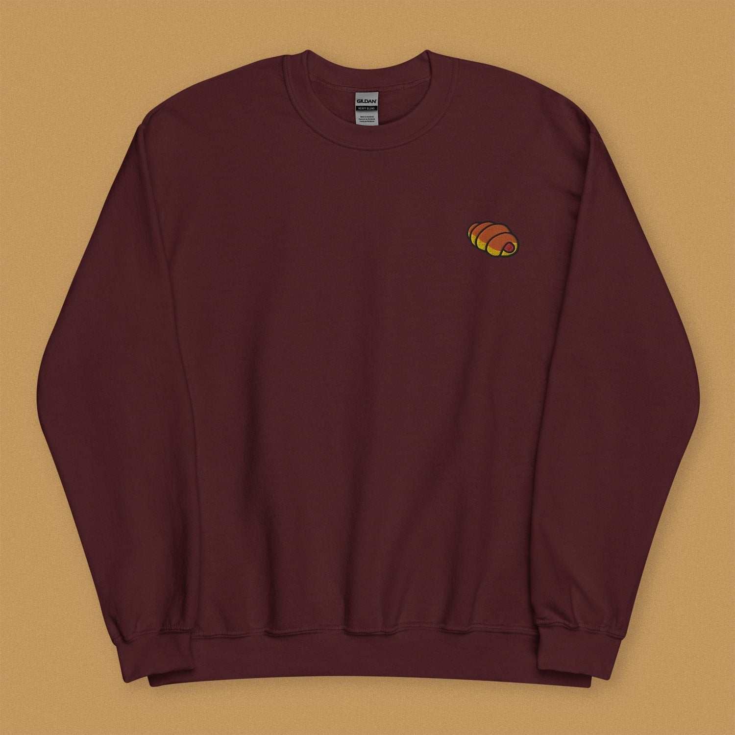 Hot Dog Bun Embroidered Sweatshirt - Ni De Mama Chinese Clothing