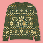 Load image into Gallery viewer, Hot Pot Knit Sweater - Ni De Mama Chinese-Inspired Clothing | Olive Green , XS
