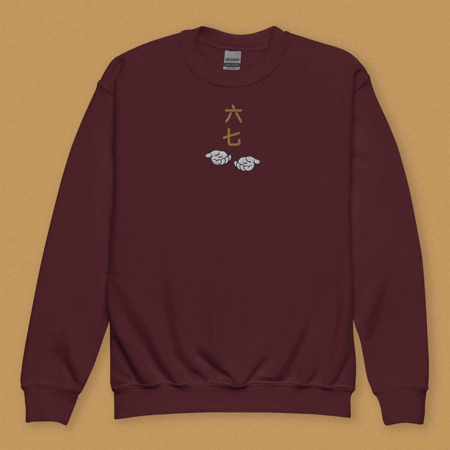 6-7 Embroidered Kids Sweatshirt - Limited Edition