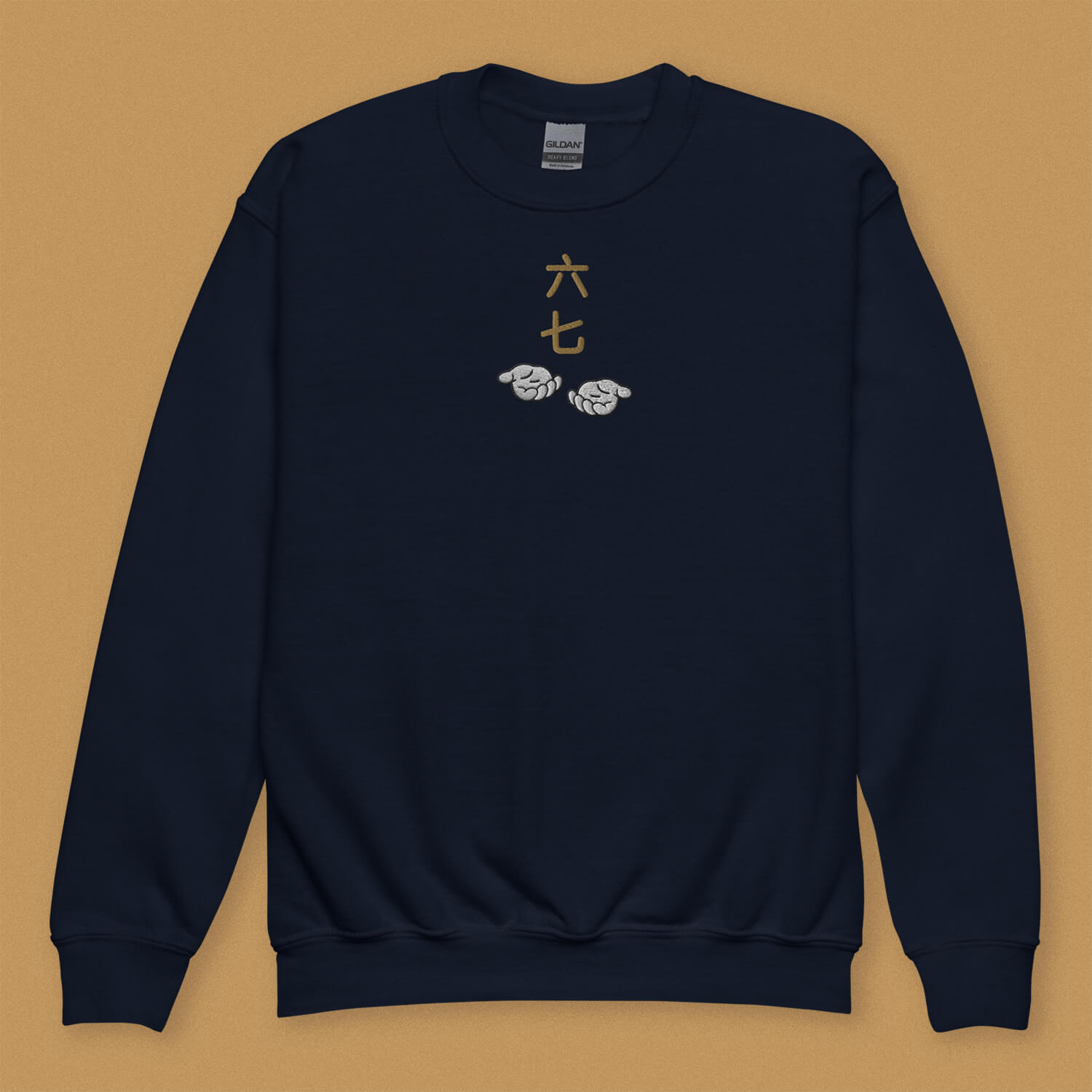 6-7 Embroidered Kids Sweatshirt - Limited Edition