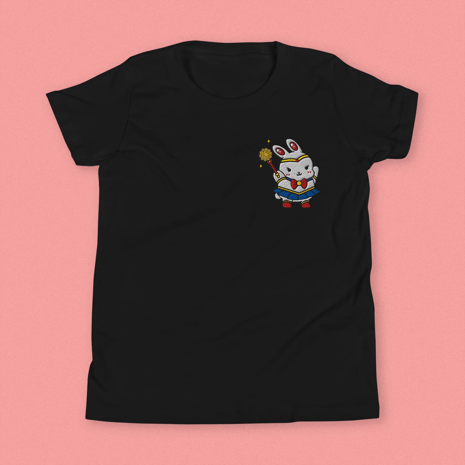 Sailor Mooncake Embroidered Kids T-Shirt