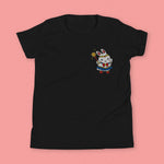 Load image into Gallery viewer, Sailor Mooncake Embroidered Kids T-Shirt
