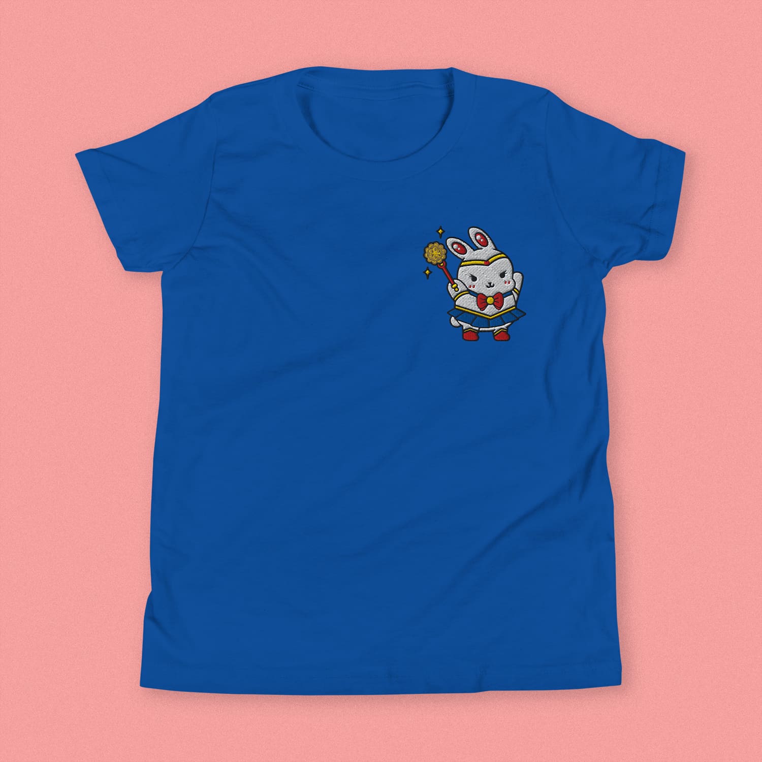 Sailor Mooncake Embroidered Kids T-Shirt