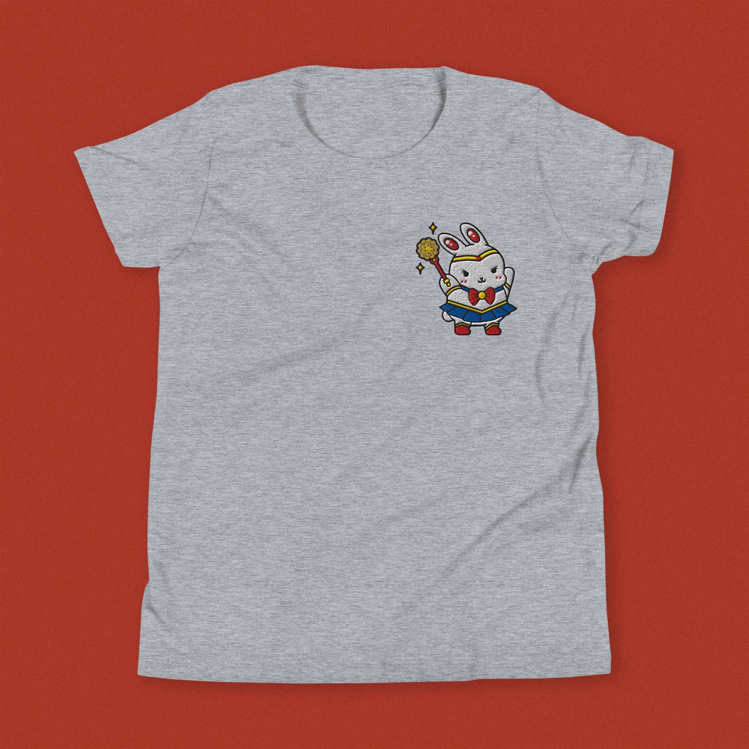 Sailor Mooncake Embroidered Kids T-Shirt