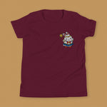 Load image into Gallery viewer, Sailor Mooncake Embroidered Kids T-Shirt
