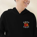 Load image into Gallery viewer, Lai See Dou Loi Embroidered Kids Hoodie - Ni De Mama Chinese - Inspired Clothing | White , S
