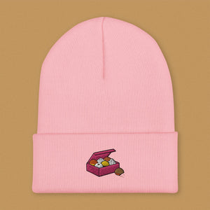 Let's Get This Bread Embroidered Beanie - Ni De Mama Chinese Clothing
