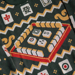 Load image into Gallery viewer, Mahjong Table Knit Sweater - Ni De Mama Chinese-Inspired Clothing | Soft Cream , XS
