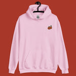 Load image into Gallery viewer, Mandarin Orange Embroidered Hoodie - Ni De Mama Chinese Clothing
