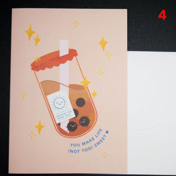 Not Too Sweet Greeting Card / Imperfect (Final Sale) - Ni De Mama Chinese - Inspired Clothing | 4 ,