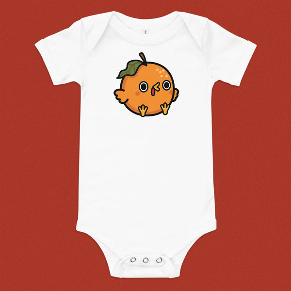 Orange Chicken Baby Onesie - Ni De Mama Chinese Clothing