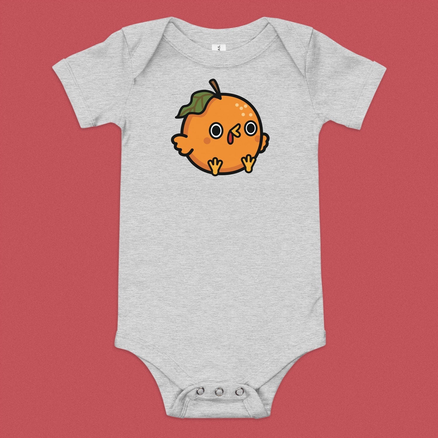 Orange Chicken Baby Onesie - Ni De Mama Chinese Clothing