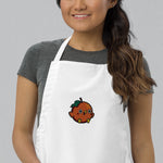 Load image into Gallery viewer, Orange Chicken Embroidered Apron - Ni De Mama Chinese Clothing

