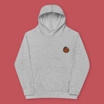 Load image into Gallery viewer, Orange Chicken Embroidered Kids Hoodie - Ni De Mama Chinese Clothing
