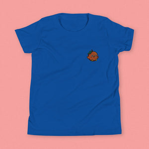 Orange Chicken Embroidered Kids T-Shirt - Ni De Mama Chinese Clothing