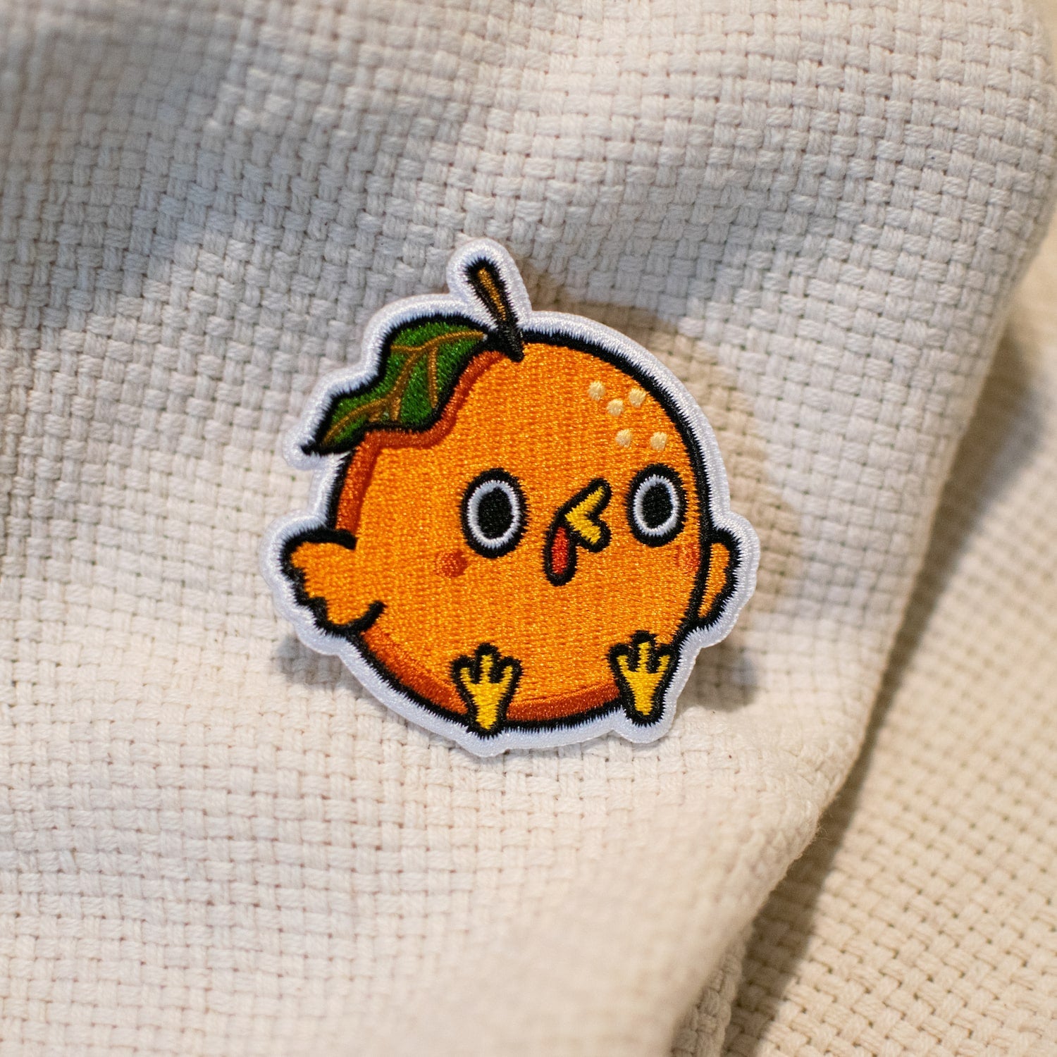 Orange Chicken Embroidered Patch - Ni De Mama Chinese - Inspired Clothing | ,