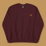 Load image into Gallery viewer, Orange Chicken Embroidered Sweatshirt - Ni De Mama Chinese Clothing
