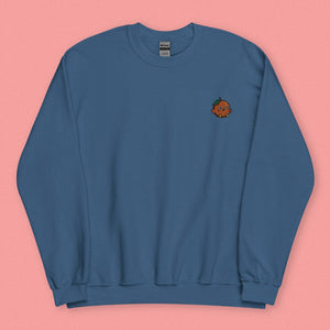 Orange Chicken Embroidered Sweatshirt - Ni De Mama Chinese Clothing