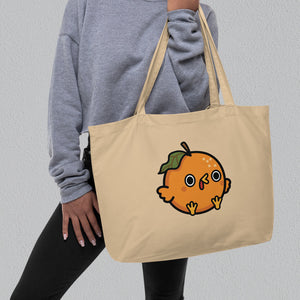 Orange Chicken Large Tote - Ni De Mama Chinese Clothing